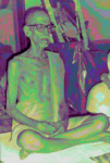 Aura Snap of the Saint in Meditation